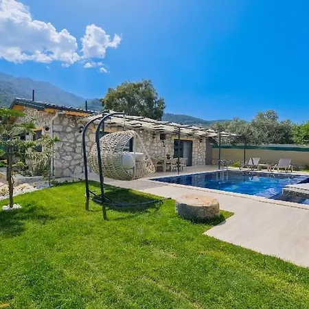 With Private Pool For 4 People In Bozyer, Villa